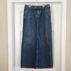 (NWOT) Eddie Bauer Jean Skirt Long